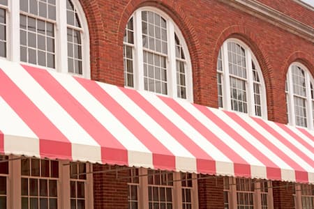 Awning cleaning